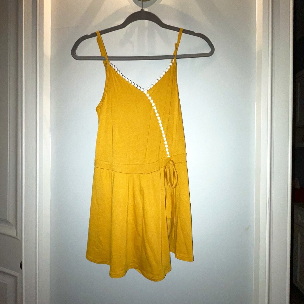 TRULUV Mustard Romper